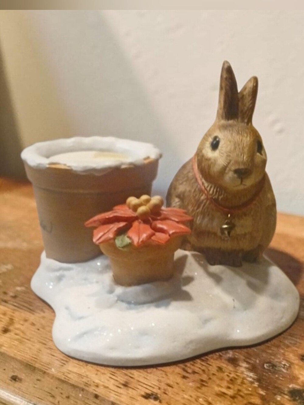 Vintage Hallmark Nature's Tea Light Holder | Marjolein Bastin
